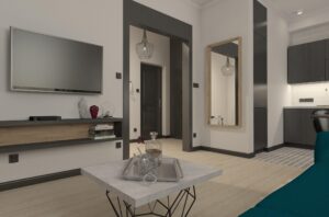 Przedpokój wizualizacja 2022,3