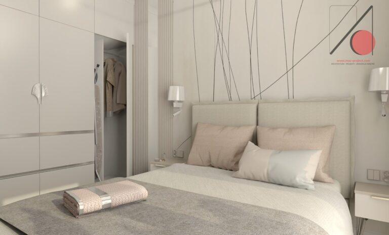 Sypialnia w Apartamencie w Kołobrzegu